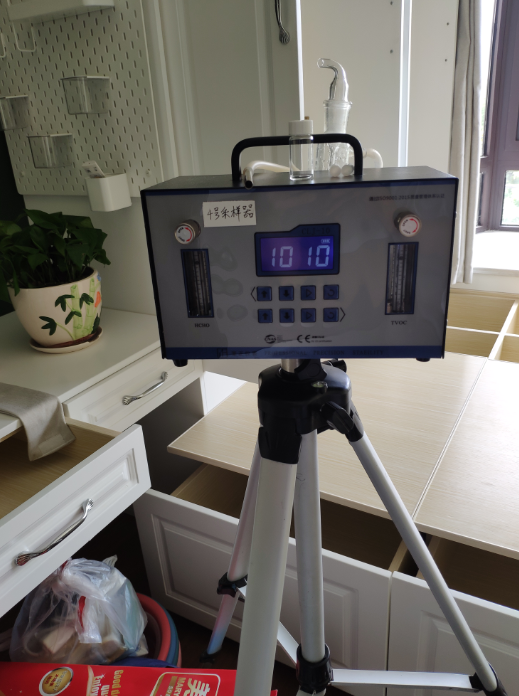 杭州貝港花苑110號室內(nèi)甲醛檢測